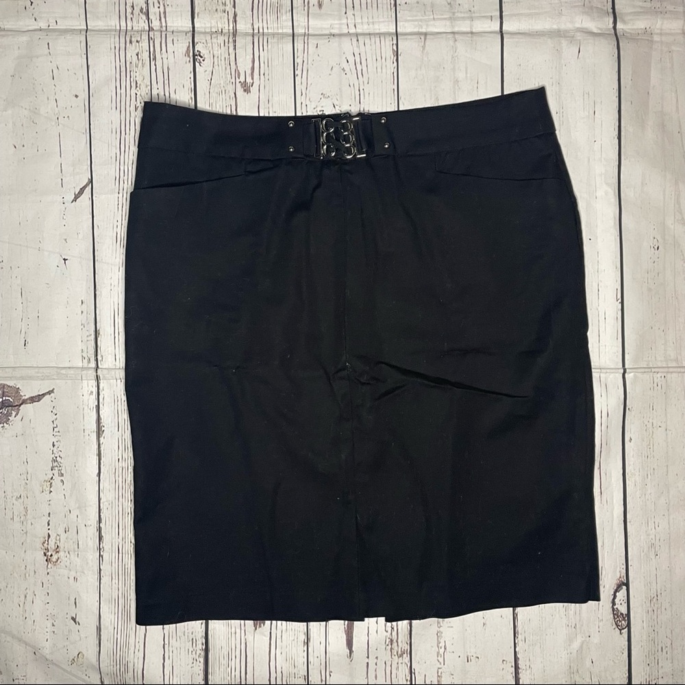 Ellen Tracy black pencil skirt